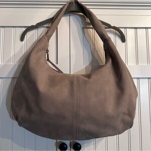 Universal Thread Slouchy Hobo Shoulder Bag - Taupe Grey